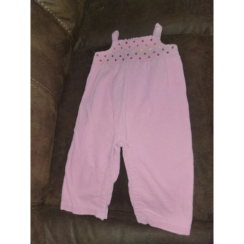 Gymboree fall‎ for monkeys polka dot romper one piece size 6 12 months